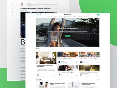 Mediumish - WordPress Theme