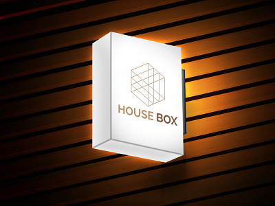HOUSE BOX brand logo business logo design design logo artist flat logo graphic designer logo logo design logo designs logodesign simple logo