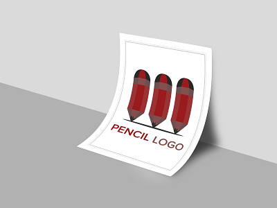 PENCIL LOGO brand logo business logo design design logo artist flat logo graphic designer logo design logo designs logodesign simple logo
