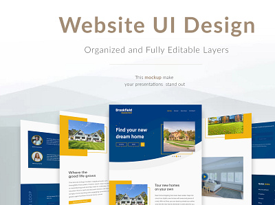 Real Estate Website UI Design adobe xd design figma graphic design ui uidesign uiinterface uiux user userinterface uxdesign webdesign website websiteui webui webuidesign