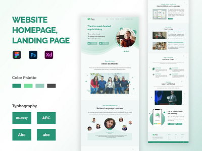 Landing Page UI Design