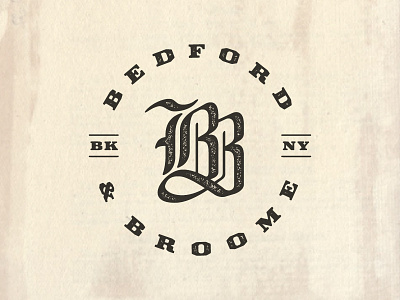 Bb Monogram 01 bedford broome brooklyn monogram new york stamp