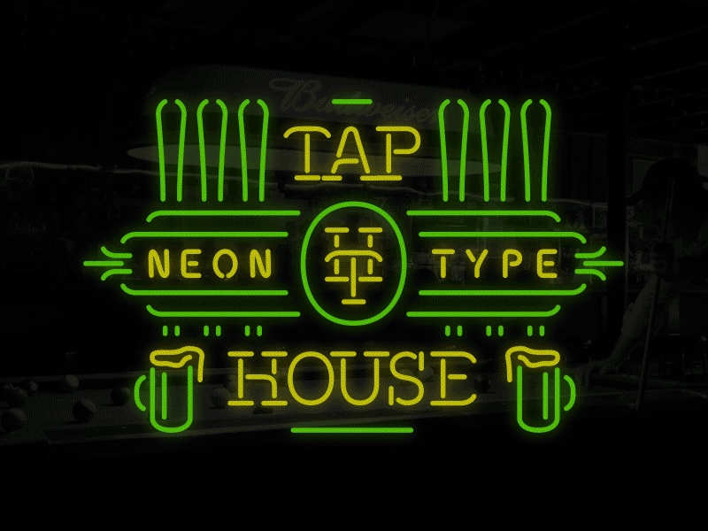 Tap House Typeface Gif