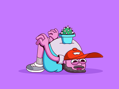 Lazy Guy 3d artist abstract adobe cartoon characterdesign creative cute design digital draw fun graphic design illustration illustrationartists illustrator lazy man portrait sketch vector