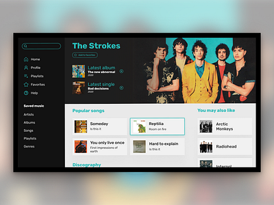 Daily UI #009 - Music player