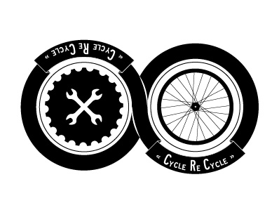 CRC bike bw community logo shop