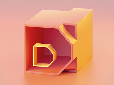 36DaysofType_D 36daysoftype 3d c4d cgi costa rica daily render everyday mrs. constancy soy tico type