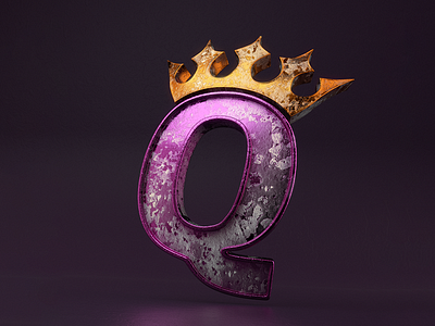 36 Days of Type Q 36daysoftype q 3d type