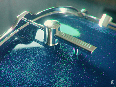 Drum Sparkle Shader Study 3d c4d cgi costa rica mrs. constancy