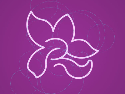 Orchid R Logo Exploration design illustration logo logotype