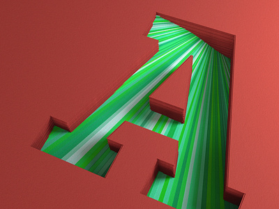 Paper A 36daysoftype 3d c4d cgi costa rica daily everyday mrs. constancy soy tico type