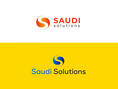 Saudi Solutions Logo | Business Logo | S Letter Logo | Creative brand identity branding business design flat lettering logo minimal real estate s letter s letter logo typography