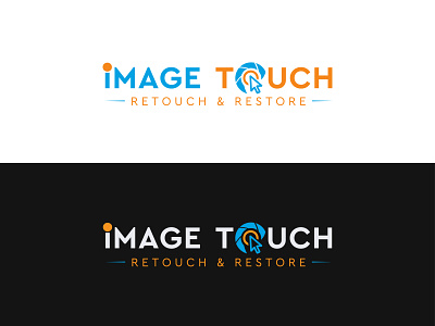 Image Touch Logo | Retouching Logo | Restore Logo | Image Logo brand identity branding design flat icon lettering logo minimal real estate typography