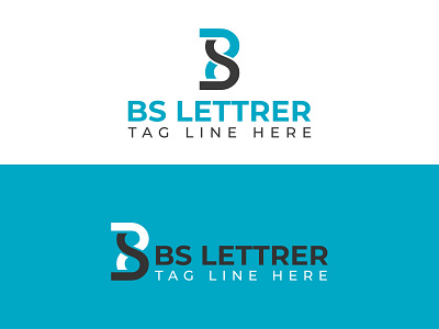 BS Letter Logo | Letter logo | Creative Logo | Professional Logo brand identity branding design flat icon illustrator lettering logo minimal real estate