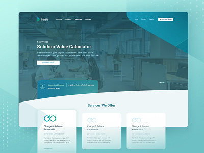 Corporate website design