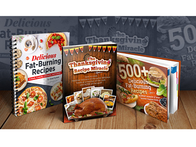 Cookbook covers book cover design ebook covers graphic design