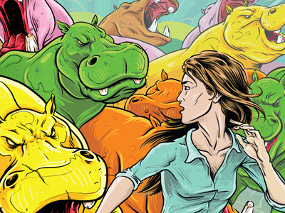 Hungry Hippos: The Movie comic hungry hippos movie