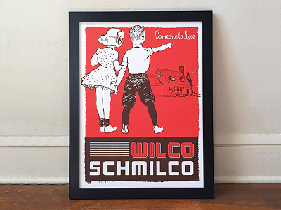 Wilco Schmilco Poster aiga always summer poster show french paper gig poster poster schmilco screenprint someone to lose wilco
