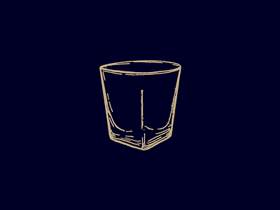 Rocks Glass cocktail distillery illustration mixology retrosupply rocks glass whiskey