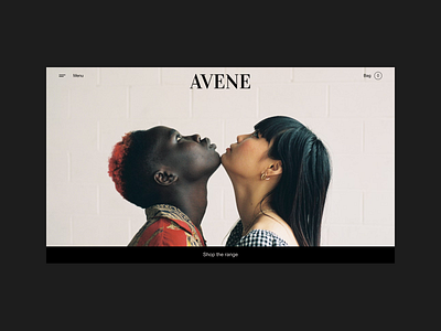 AVENE skincare beuty shot branding e commerce graphic design logo skincare ui ui design ui ux ux ux design web design