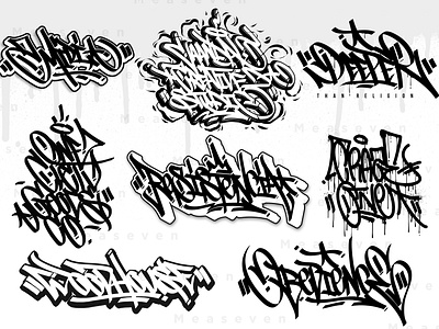 Graffiti Handstyle Collections Vol.2