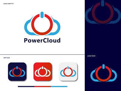 Powercloud Logo Design icon - Powercloud logo design concept abstract app apps icon brand identity branding business corporate dribble creative design graphicdesign icon initial logo logo logo design logo mark logo trends 2020 logos minimal modern popular simple logo