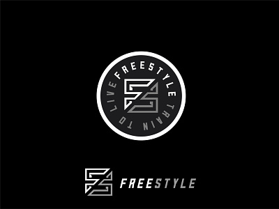 Freestyle Fitness Brand - Logo design fitness freestyle health lifestyle brand logo