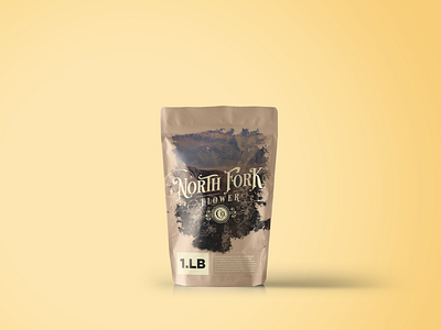 North Fork Flower Co. Packaging and Logo Design