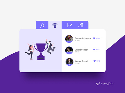 Design of Leaderboard #DailyUI #day19 #leaderboard dailyui dailyuichallenge day19 design design system forms leaderboard leadership ui ux web website