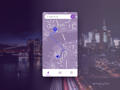 UI Design of Location Tracker #DailyUI #day20 #location dailyui dailyuichallenge day20 design forms location design location tracker tracker app ui ux web webdesign