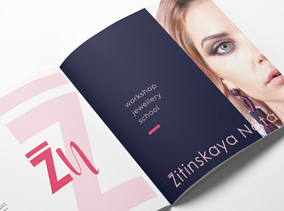 Brand identity for hairstylist. beauty brand identity design logo design print design