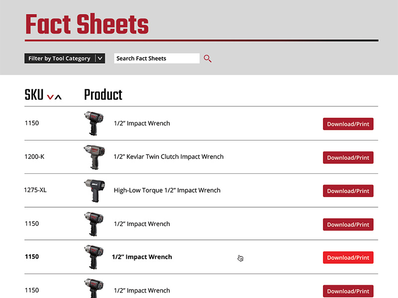 Product List Mockup by Sondra Vine on Dribbble