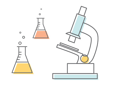 Science Rules beaker beakers lab microscope science test tubes