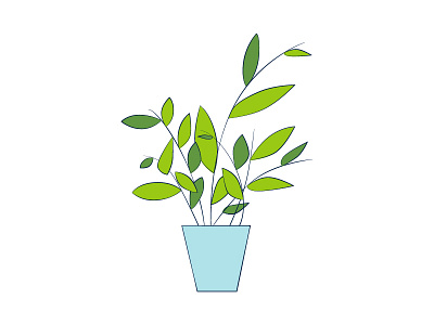 Lil' Plant Guy illustration plant