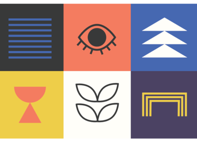 The "Many Uses" Icon System bold diy garage garden geometric home improvement ideas minimalist pattern stack table