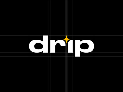 logo for drip✦ branding design dribbble graphicdesign logo logotype