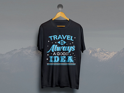 Travel T-shirt Design amazon design merch by amazon t shirt design t shirt design tee teespring travel tshirts typography