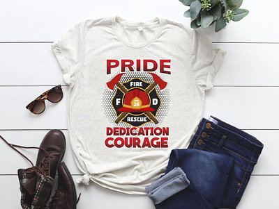 Firefighter T-shirt Design amazon beer tshirt design firefighter merch by amazon t shirt design t shirt design tee tshirts typography