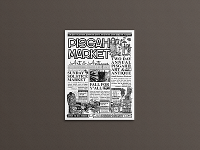 Flea Market Flyer: Pisgah Market