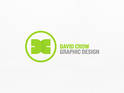 DC Badge with Text (need feedback) badge circle dc emblem green identity lettermark logo personal