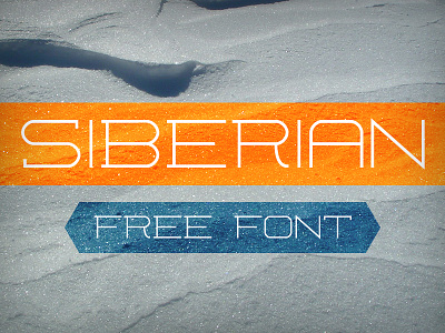 Siberian Font display face font geometric gothic otf siberian type typeface typography