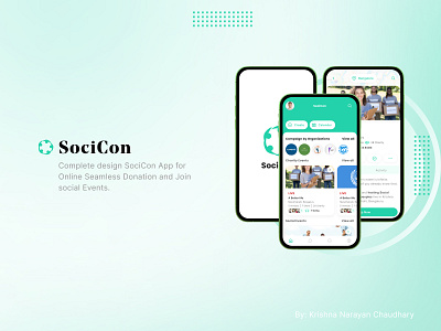SociCon App app appdesign casestudy design designer graphic design illustration kncverse logo socicon ui