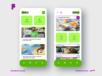 Redesign of KIWI store UI design app branding design figma logo minimalist mobile ui ux