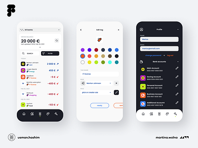 Finance app - mobile bank