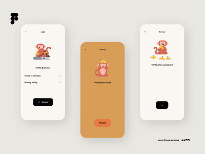 Monkeys UI feedback design