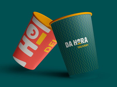 Da Hora Delivery brand branding design graphic design logo logotype