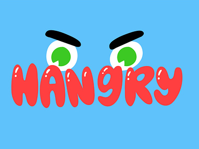 Hangry Snapchat Sticker