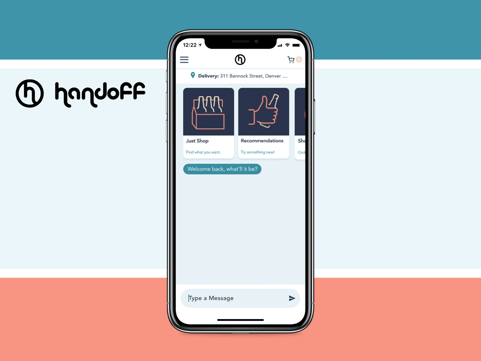 Handoff Alcohol Delivery App