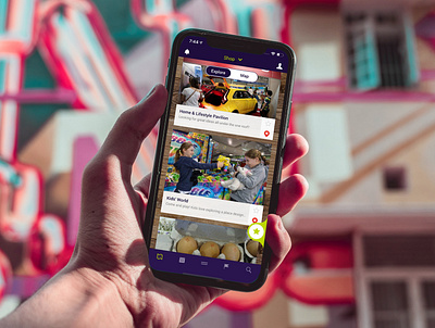 Sydney Royal Easter Show - Shopping app design ui ux web