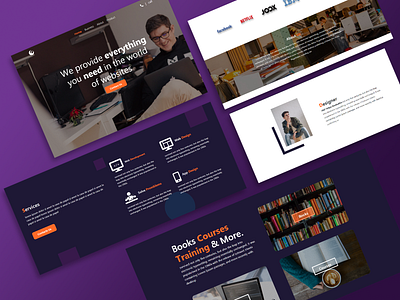 Company Profile for Startup company design inspiration inspire ui ux web design web design agency webdesign